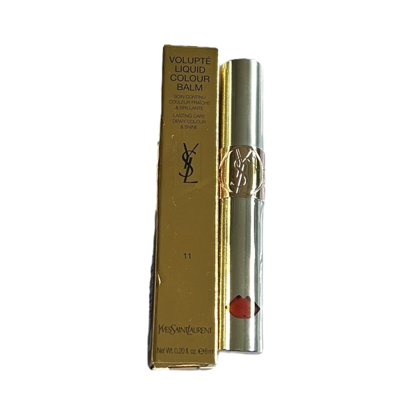 YSL Volupte Liquid Colour Balm in #11 Hook Me Berry Luxury Discontinued NWT - Picture 3 of 8